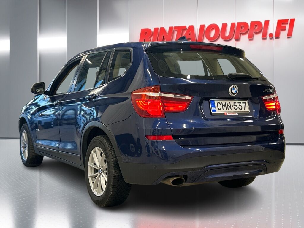 BMW X3 2016 Met. Sininen