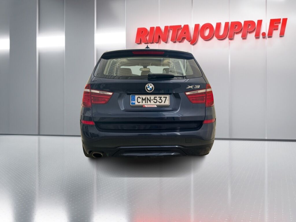 BMW X3 2016 Met. Sininen