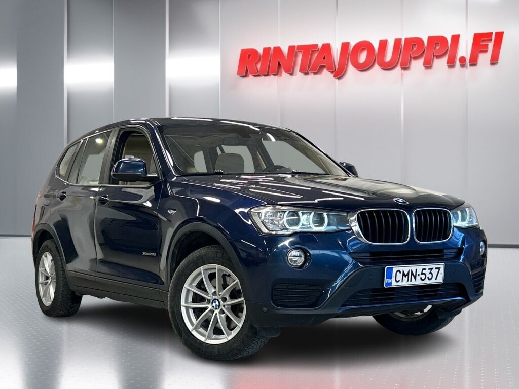BMW X3 2016 Met. Sininen