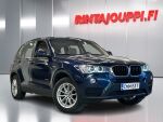 BMW X3 2016 Met. Sininen