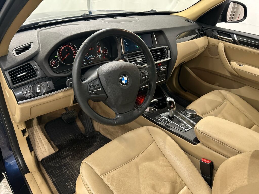 BMW X3 2016 Met. Sininen