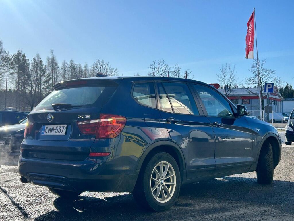 BMW X3 2016 Met. Sininen