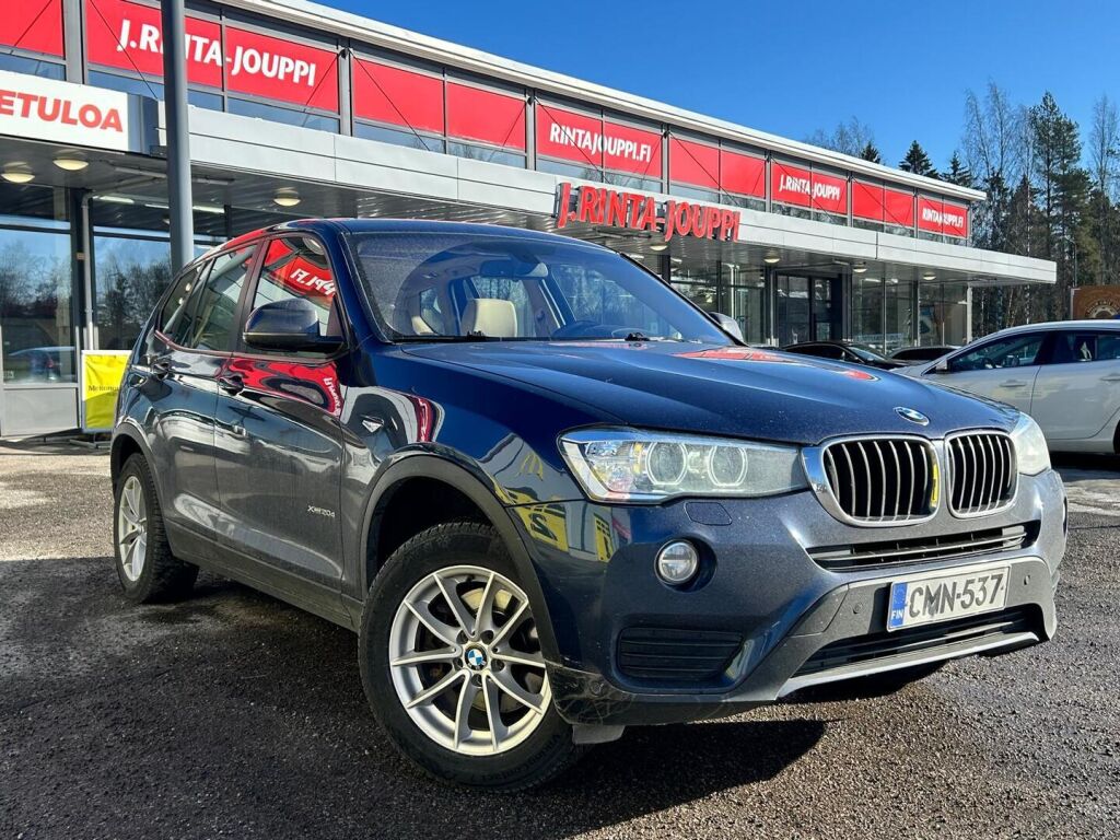 BMW X3 2016 Met. Sininen