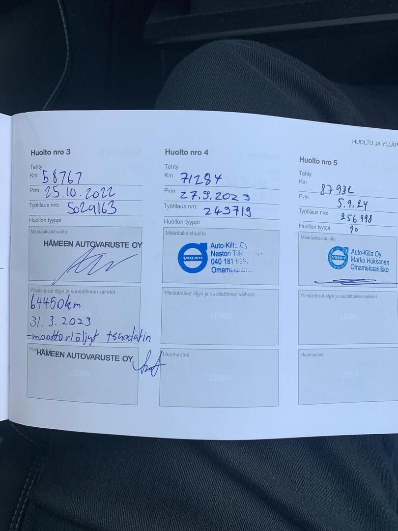 Volvo V60 2019 Punainen