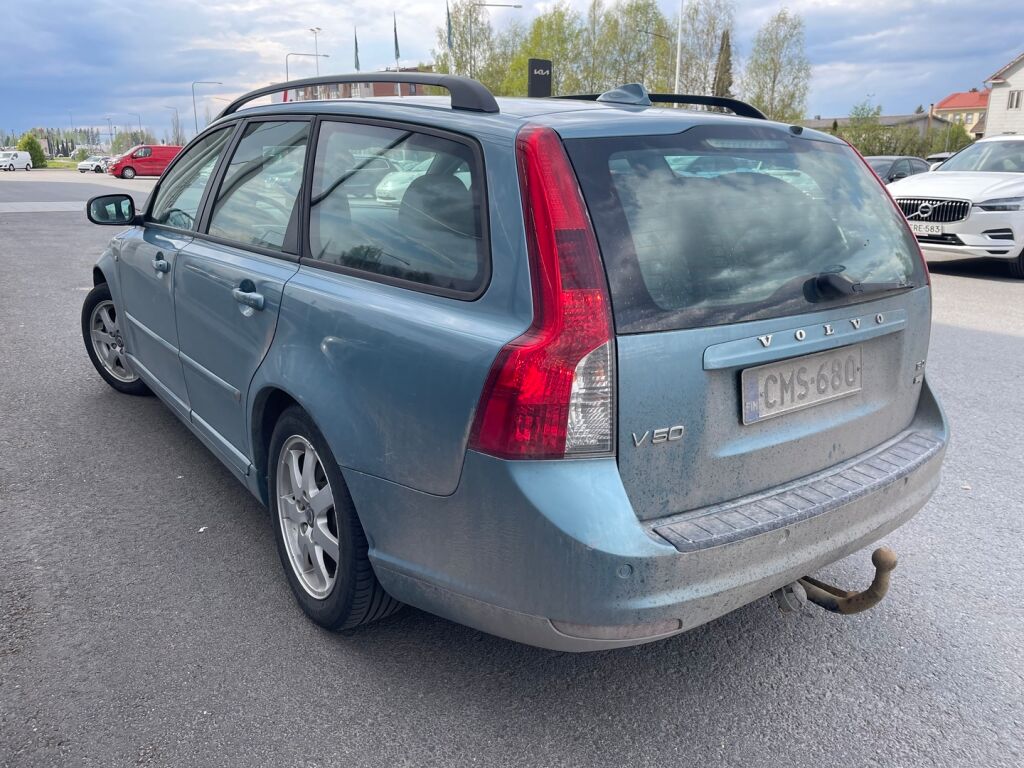 Volvo V50 2009 Sininen