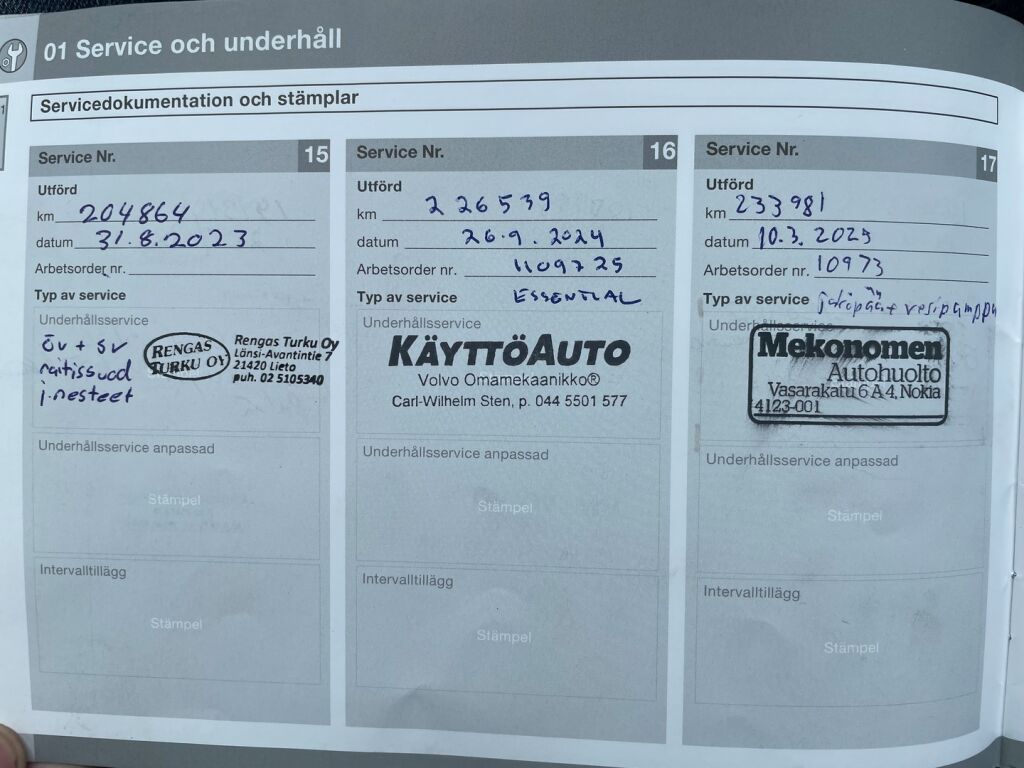 Volvo V50 2009 Sininen