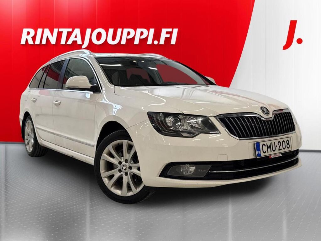 Skoda Superb 2013 Valkoinen