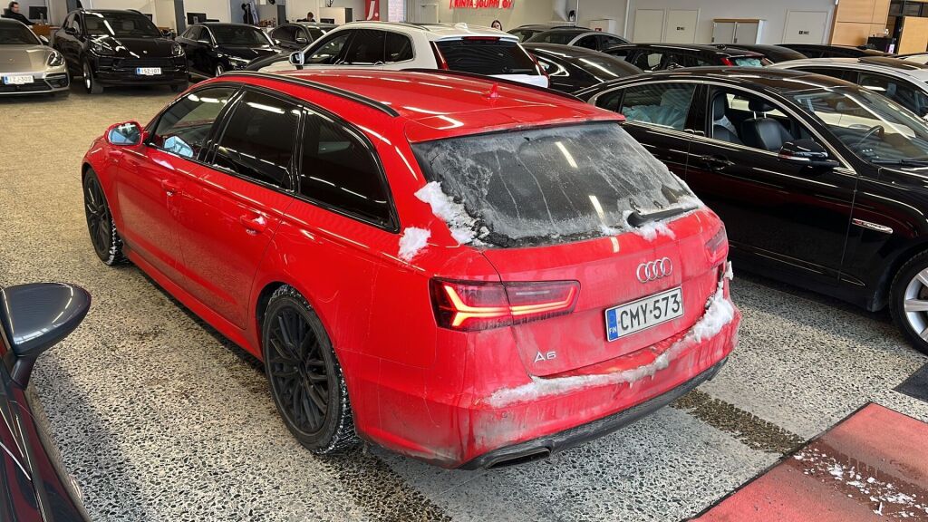 Audi A6 2015 Punainen
