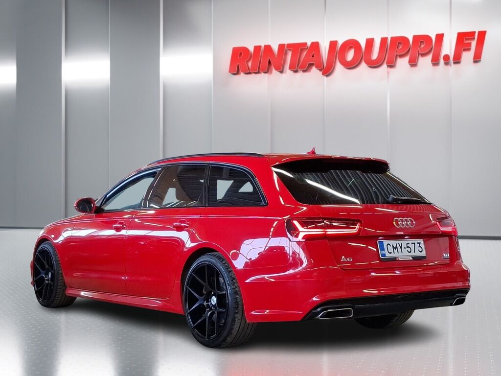 Audi A6 2015 Punainen