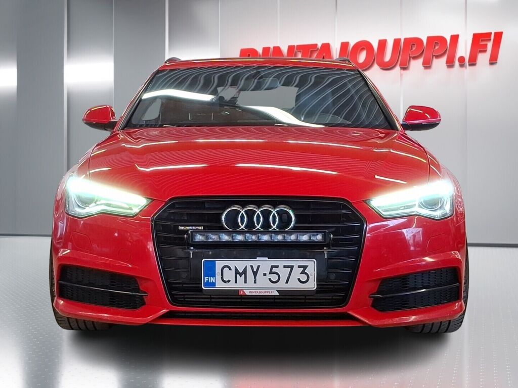 Audi A6 2015 Punainen