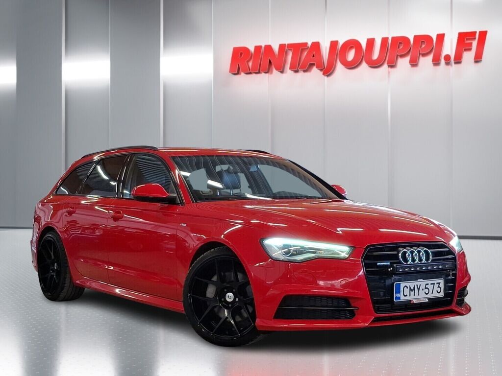 Audi A6 2015 Punainen