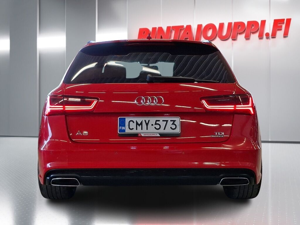Audi A6 2015 Punainen