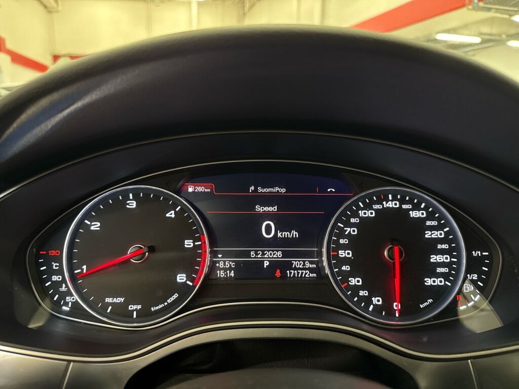 Audi A6 2016 Musta