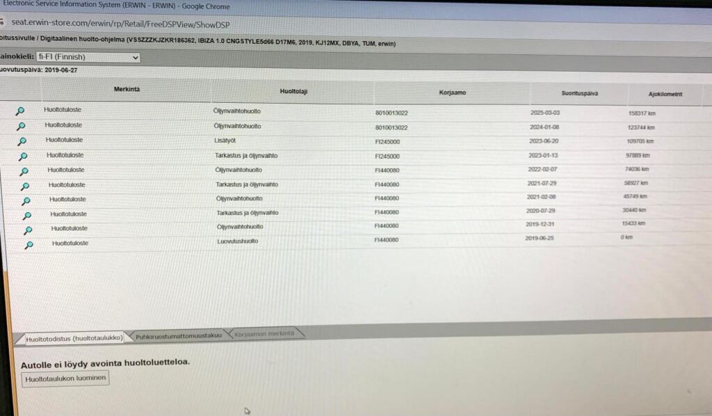 Seat Ibiza 2019 Oranssi