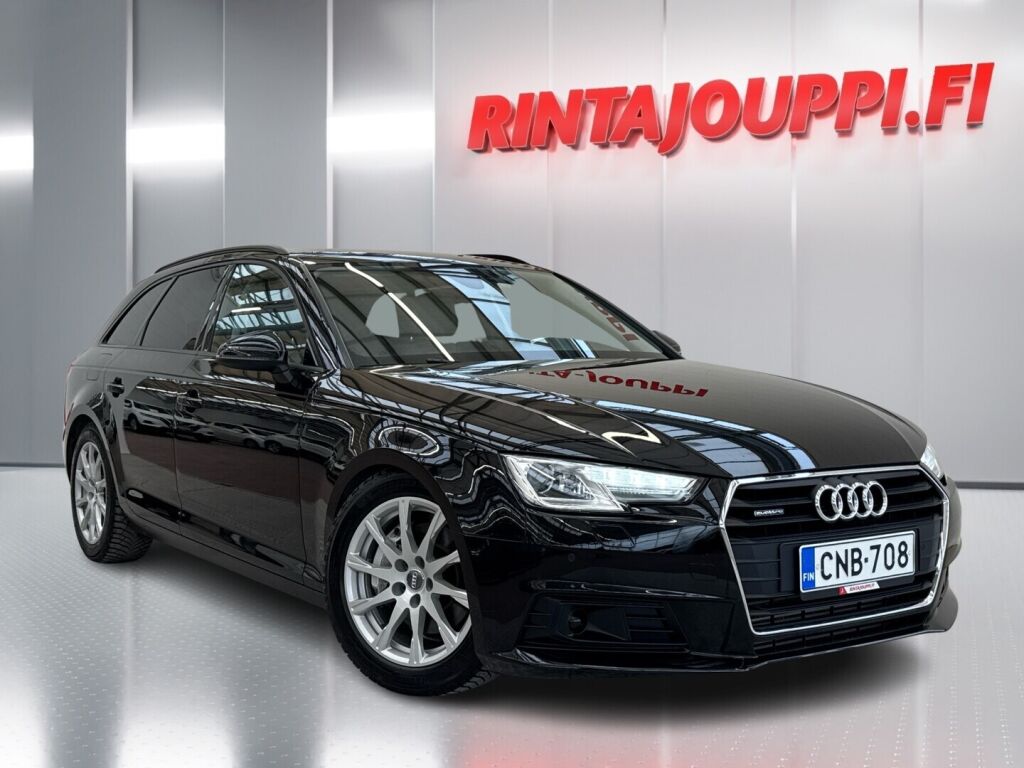 Audi A4 2017 Musta
