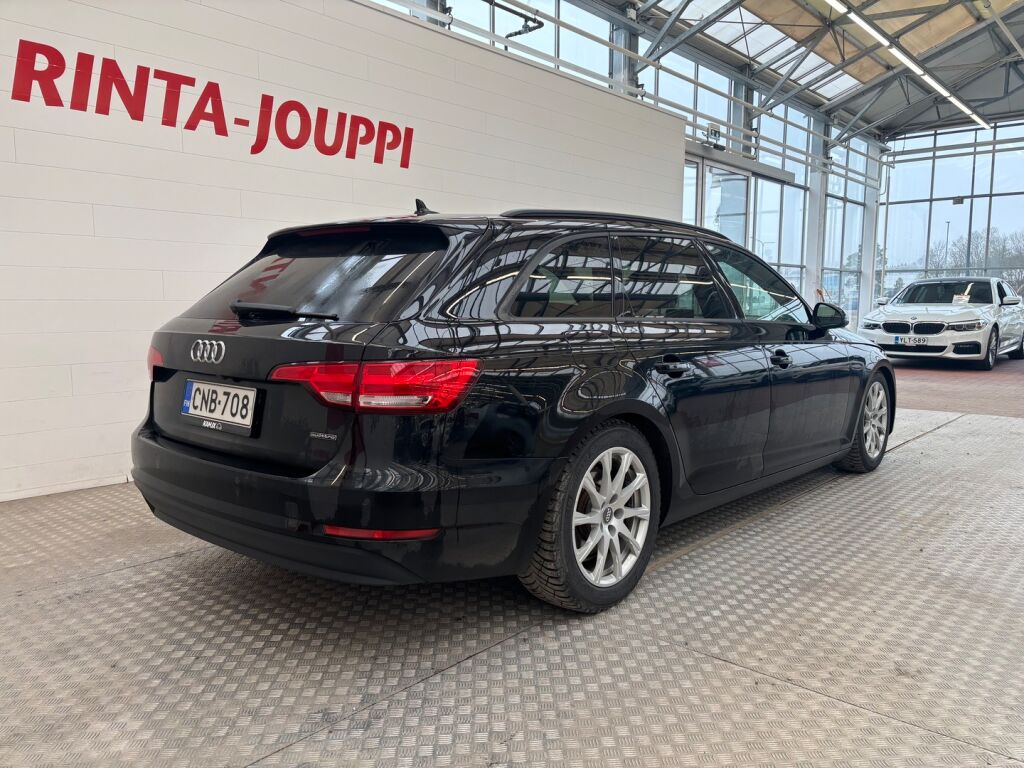 Audi A4 2017 Musta