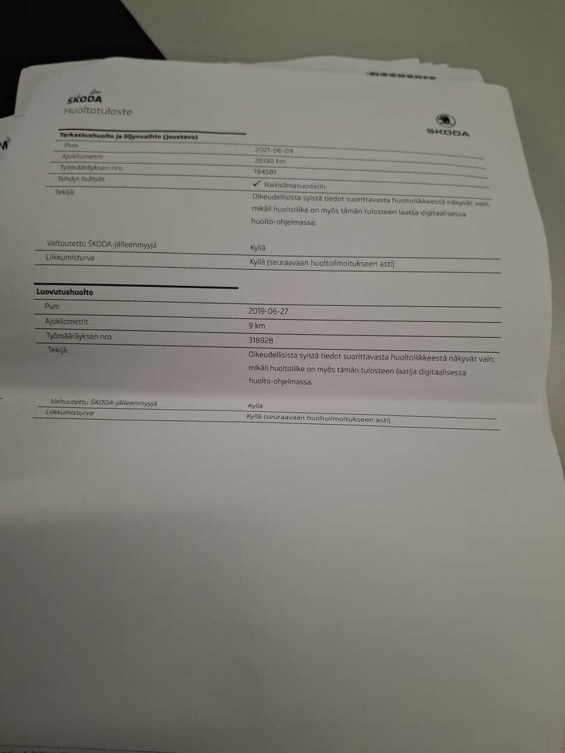 Skoda Octavia 2019 Musta