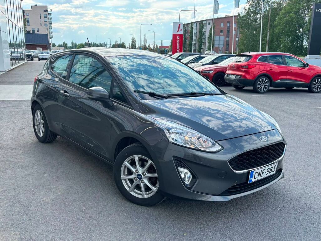 Ford Fiesta Van 2020 Harmaa