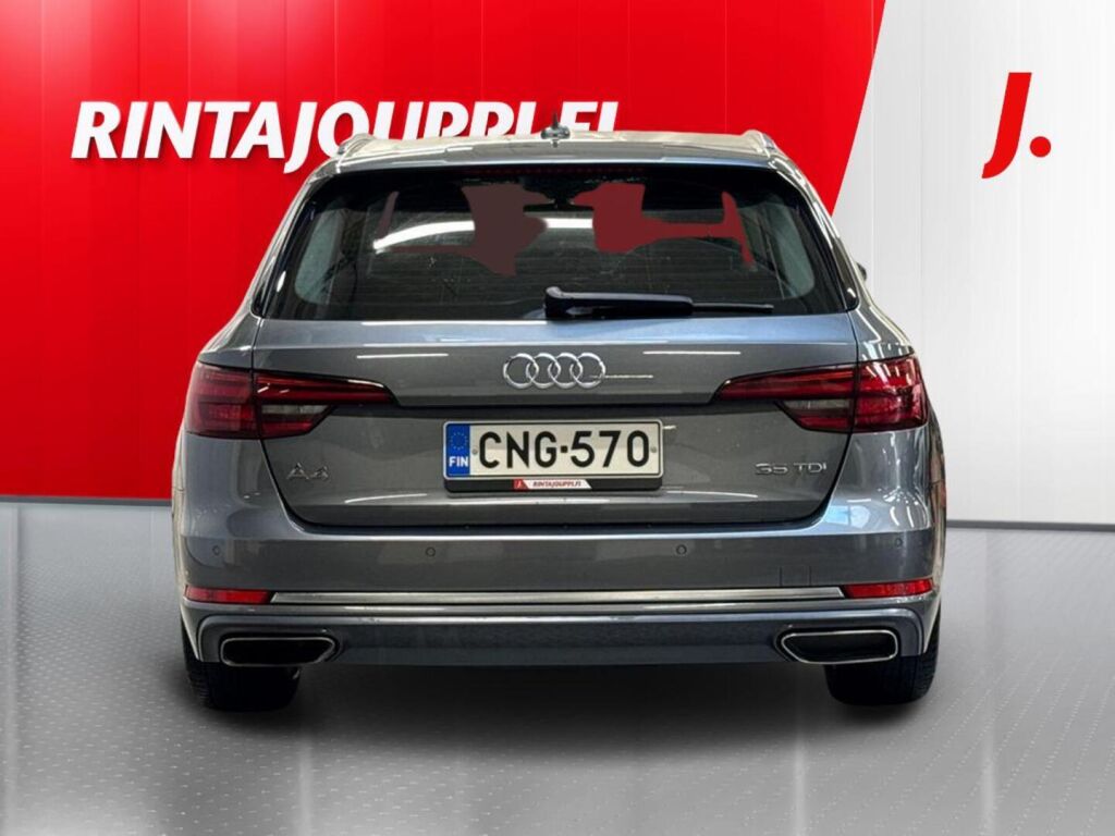 Audi A4 2019 Harmaa
