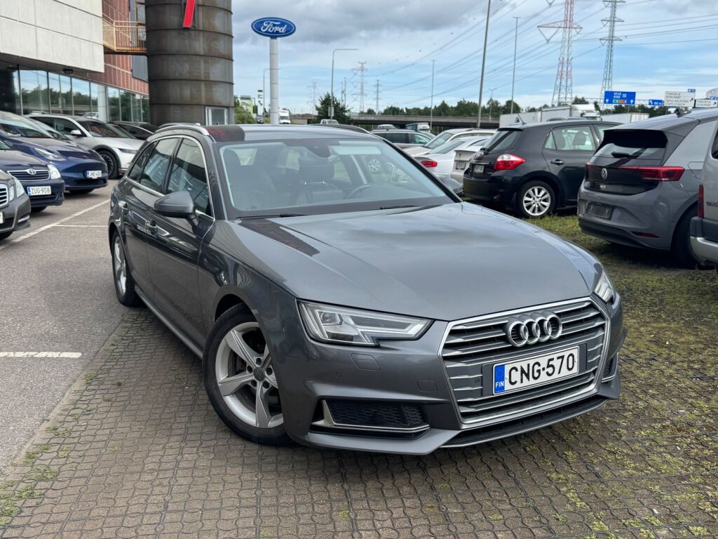 Audi A4 2019 Harmaa