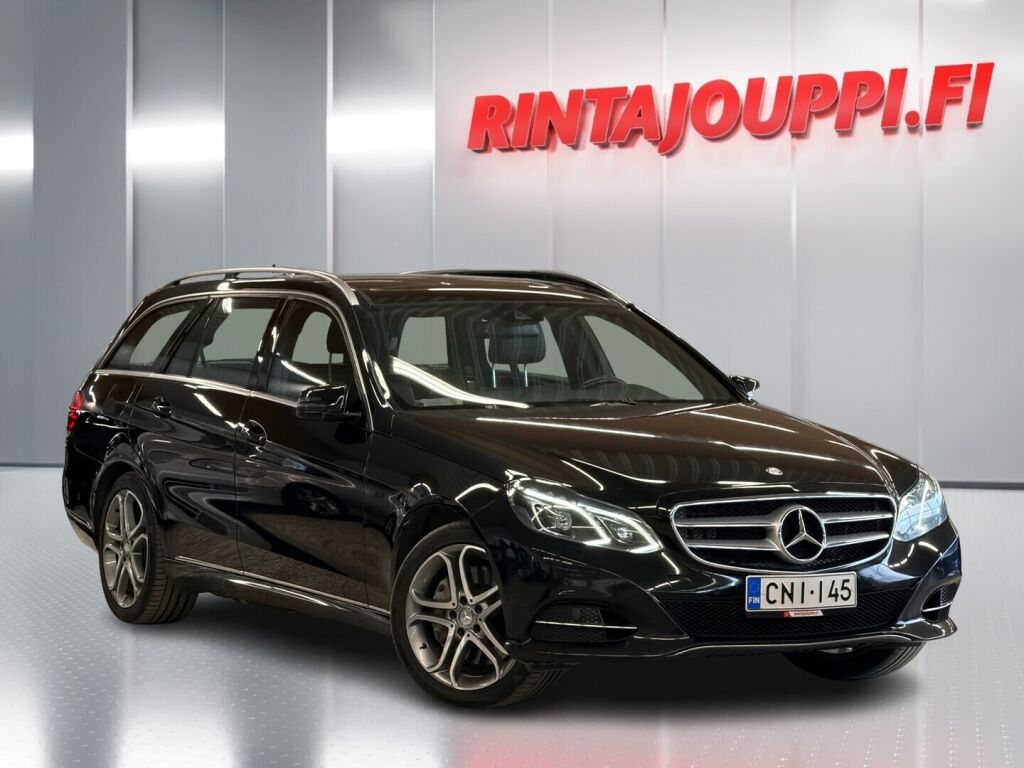 Mercedes-Benz E 2013 Musta