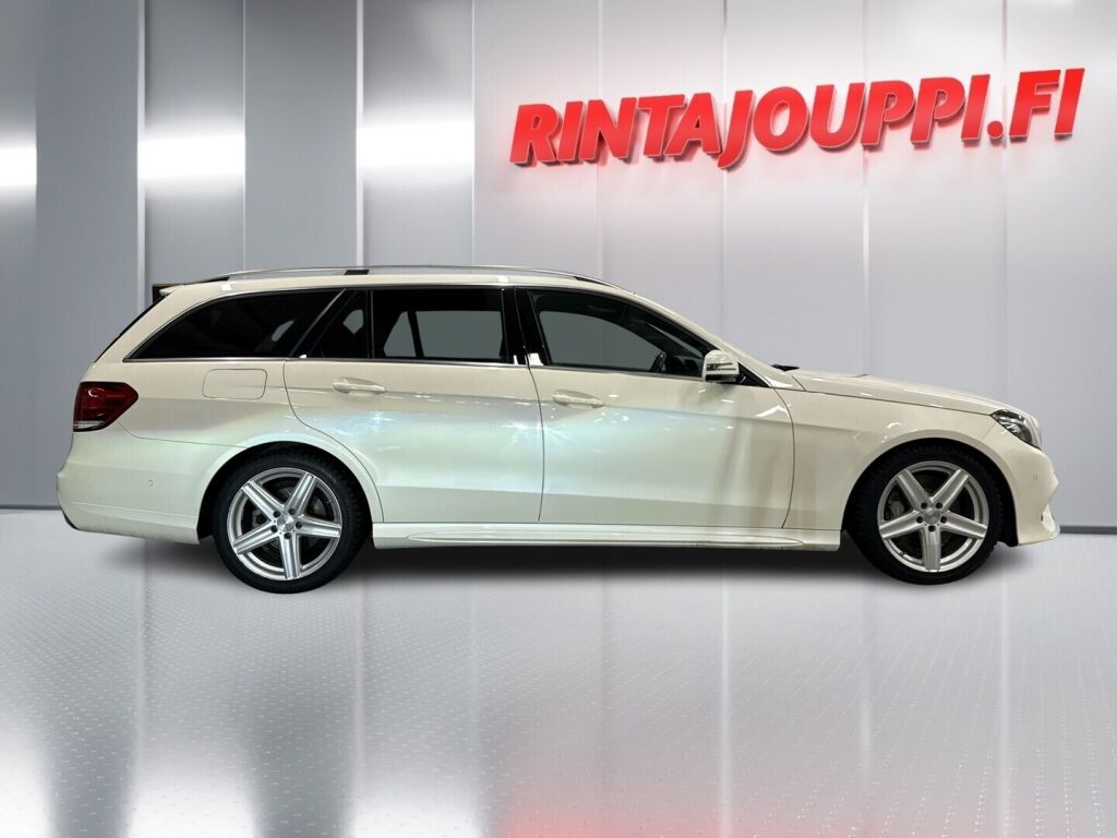Mercedes-Benz E 2015 Met.helmiäisvalkoinen