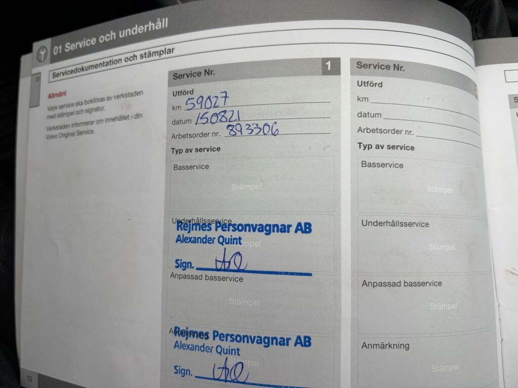 Volvo V70 2014 Sininen