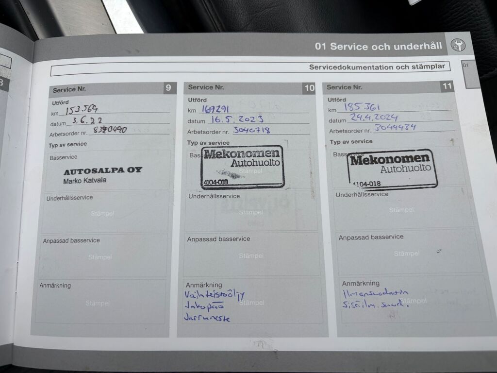 Volvo V70 2014 Sininen