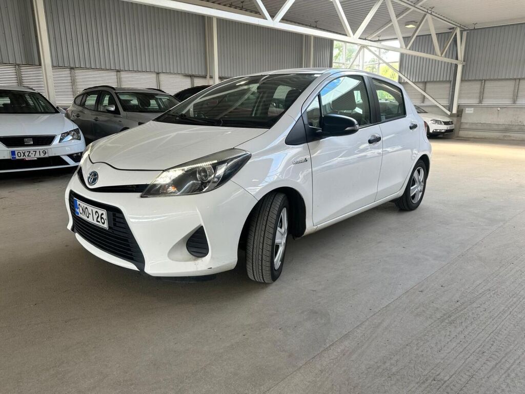 Toyota Yaris 2014 Valkoinen