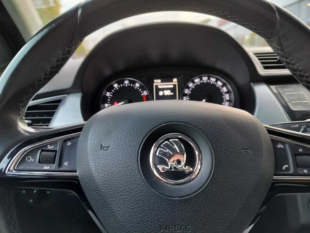 Skoda Fabia 2016 Punainen