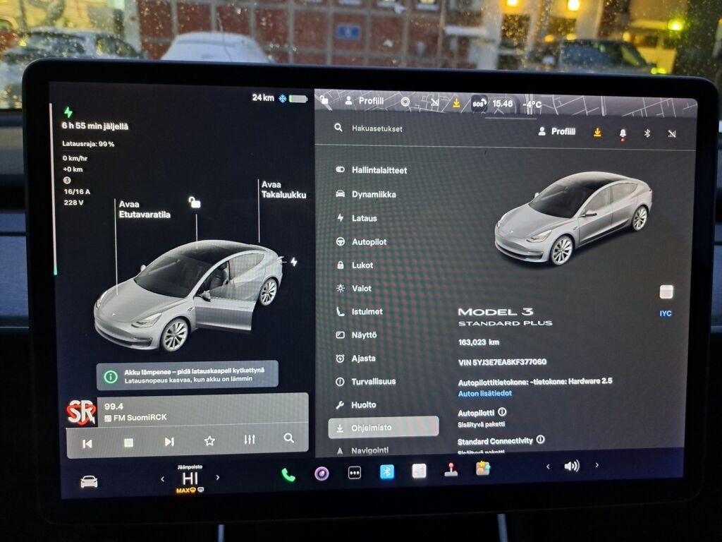 Tesla Model 3 2019 Valkoinen