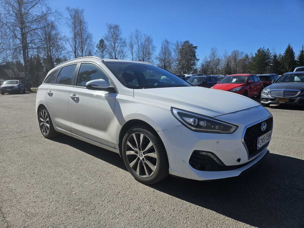 Hyundai i30 Wagon 2019 Valkoinen
