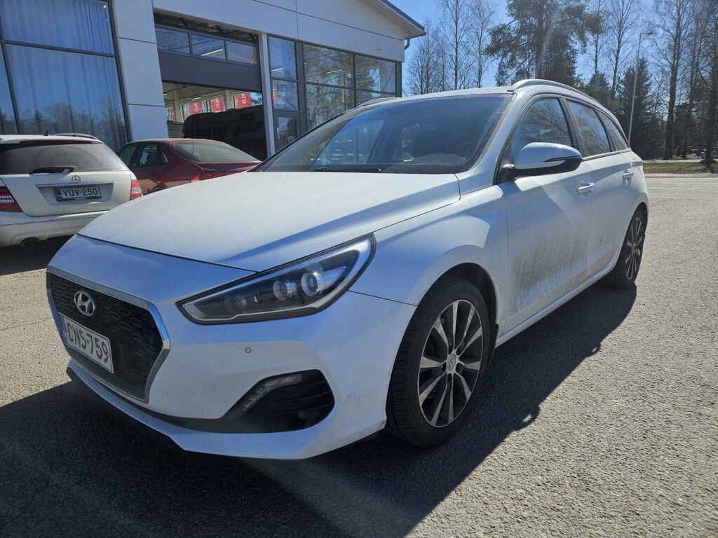 Hyundai i30 Wagon 2019 Valkoinen