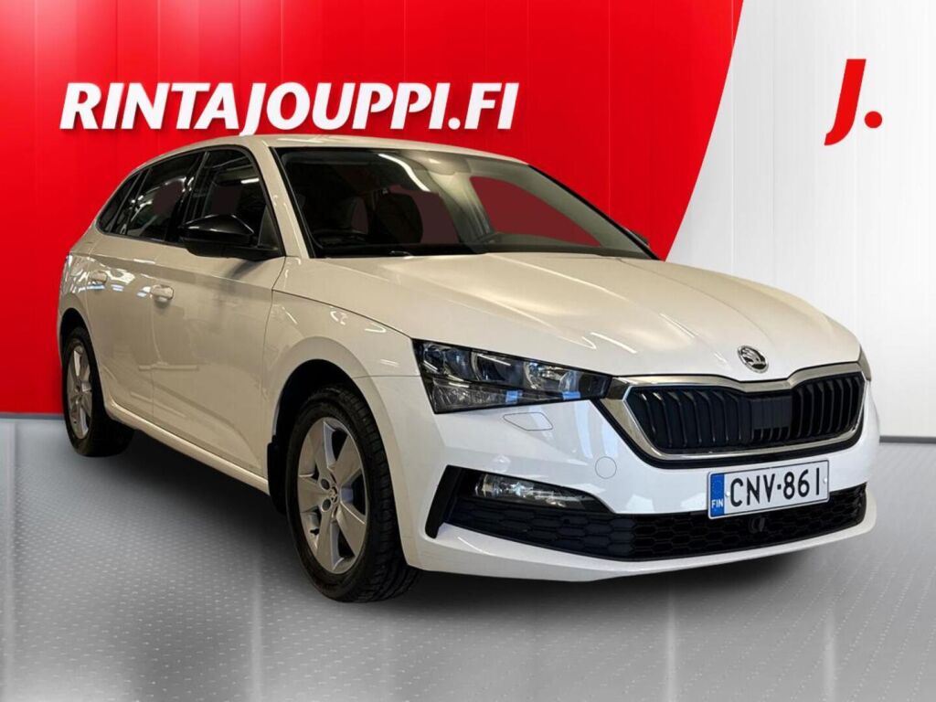 Skoda Scala 2020 Valkoinen