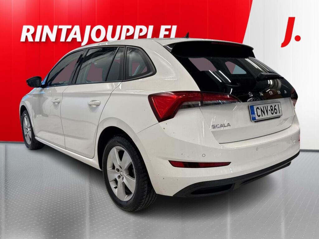 Skoda Scala 2020 Valkoinen