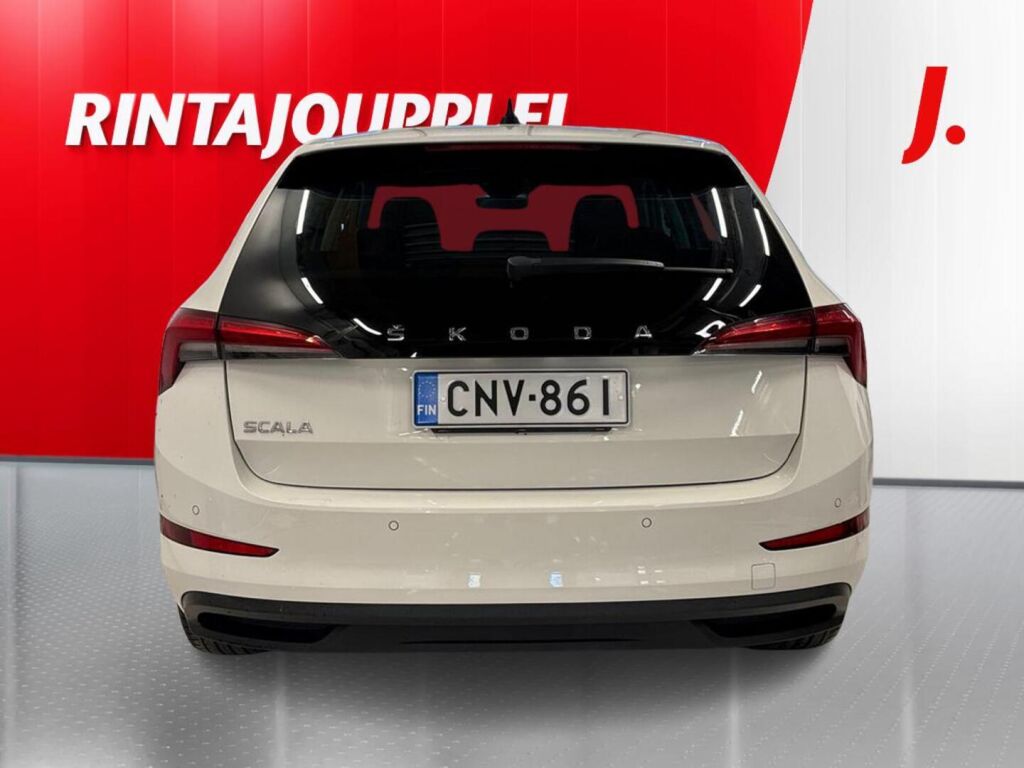 Skoda Scala 2020 Valkoinen