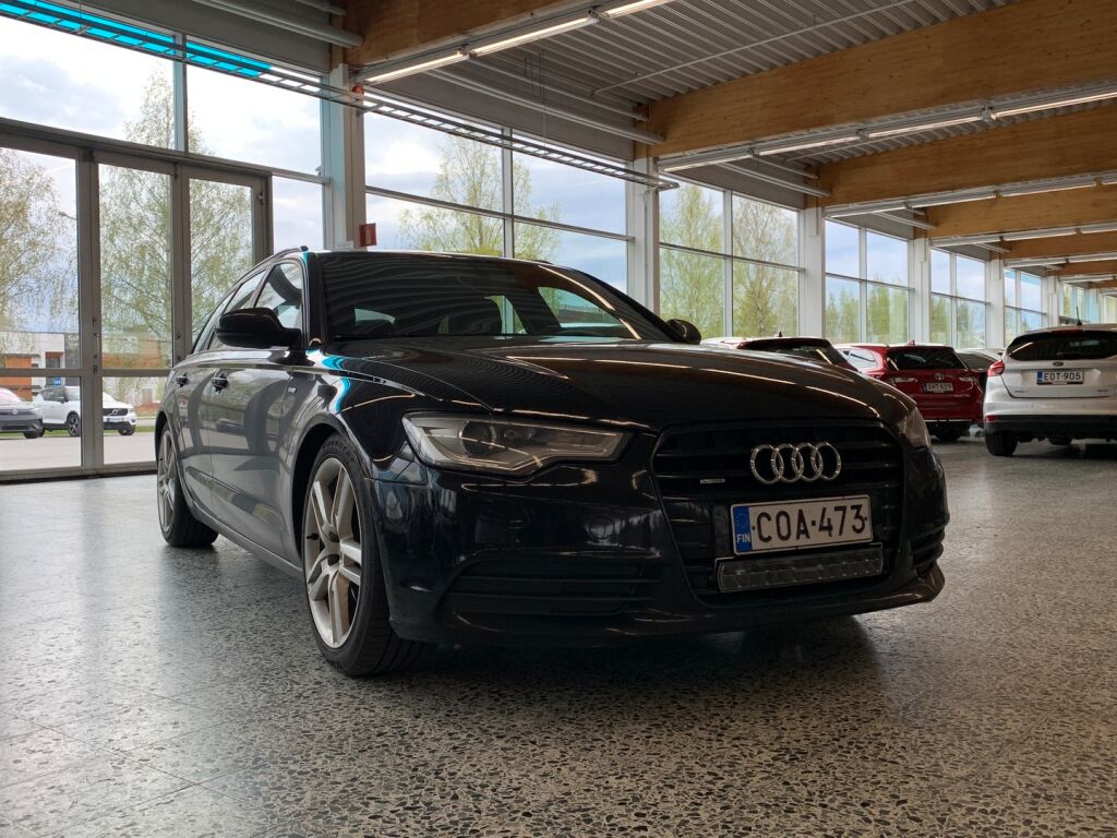 Audi A6 2012 Musta