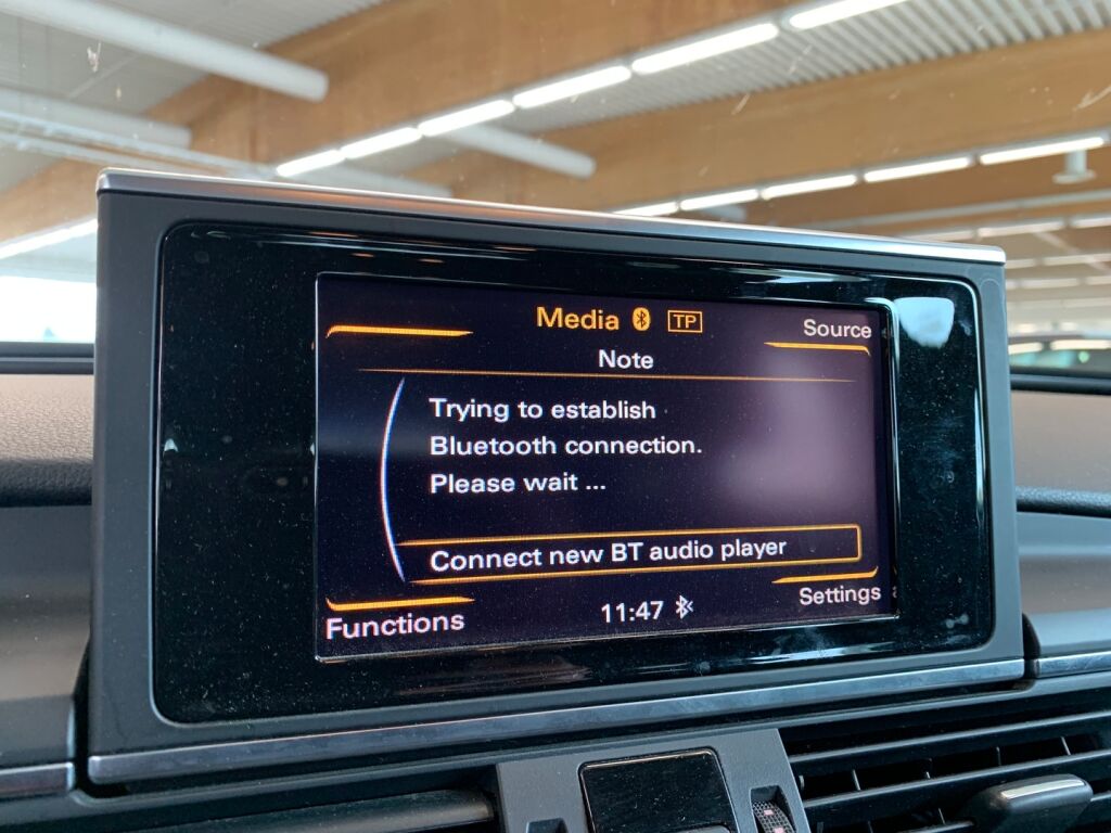 Audi A6 2012 Musta
