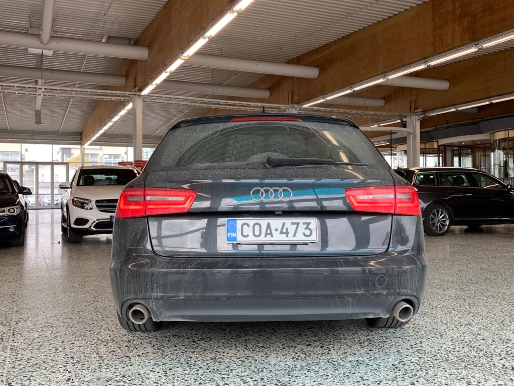 Audi A6 2012 Musta