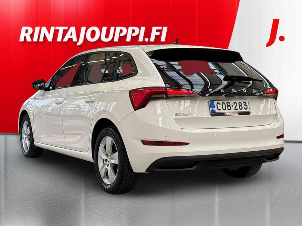 Skoda Scala 2019 Valkoinen