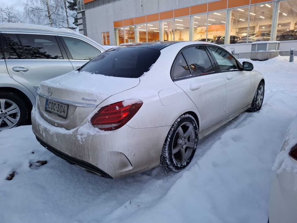 Mercedes-Benz C 2017 Valkoinen