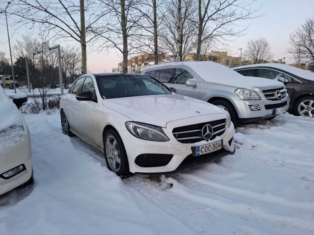 Mercedes-Benz C 2017 Valkoinen