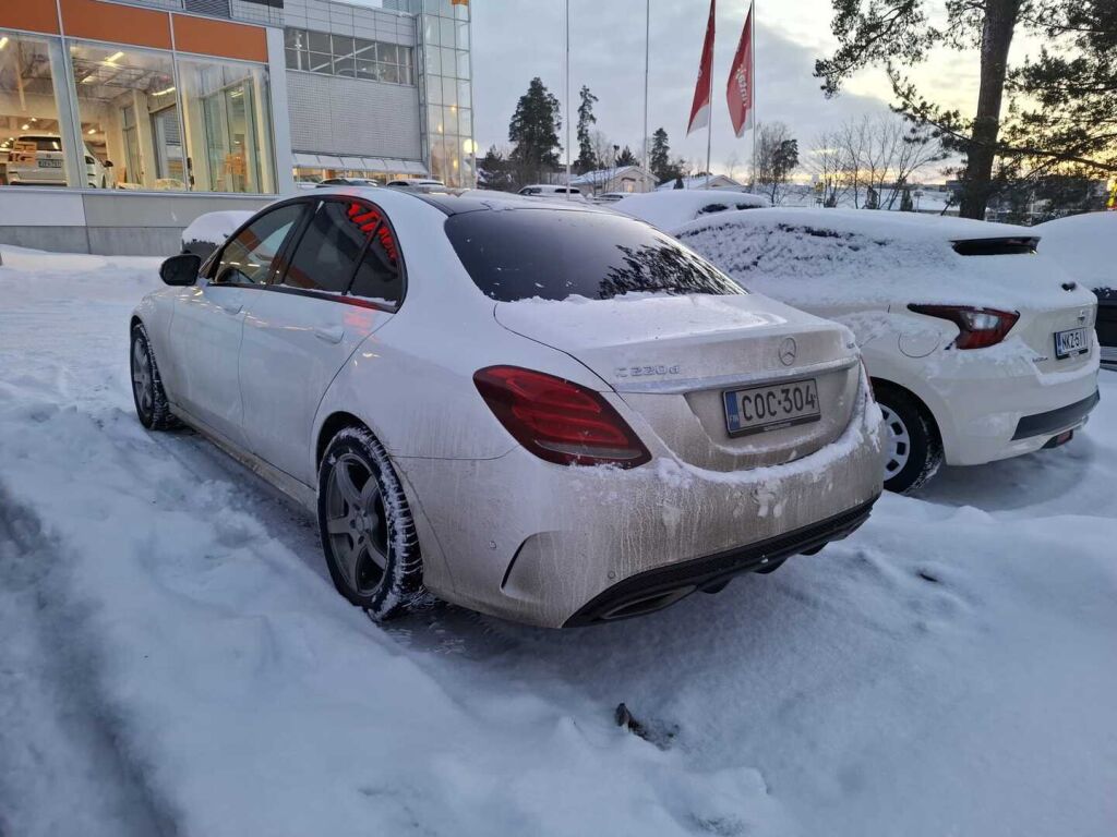 Mercedes-Benz C 2017 Valkoinen