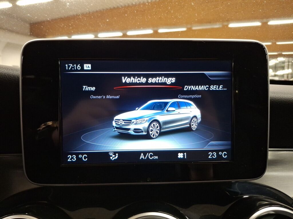 Mercedes-Benz C 2015 Harmaa