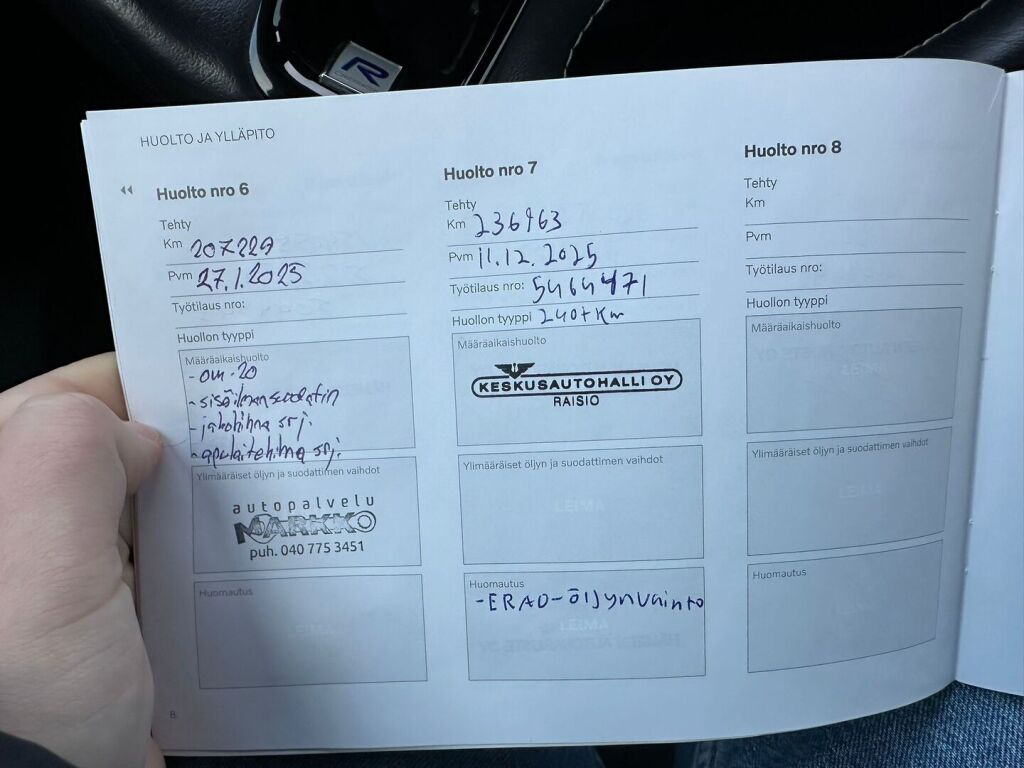 Volvo V60 2020 Musta