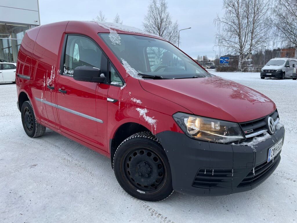 Volkswagen Caddy 2020 Punainen
