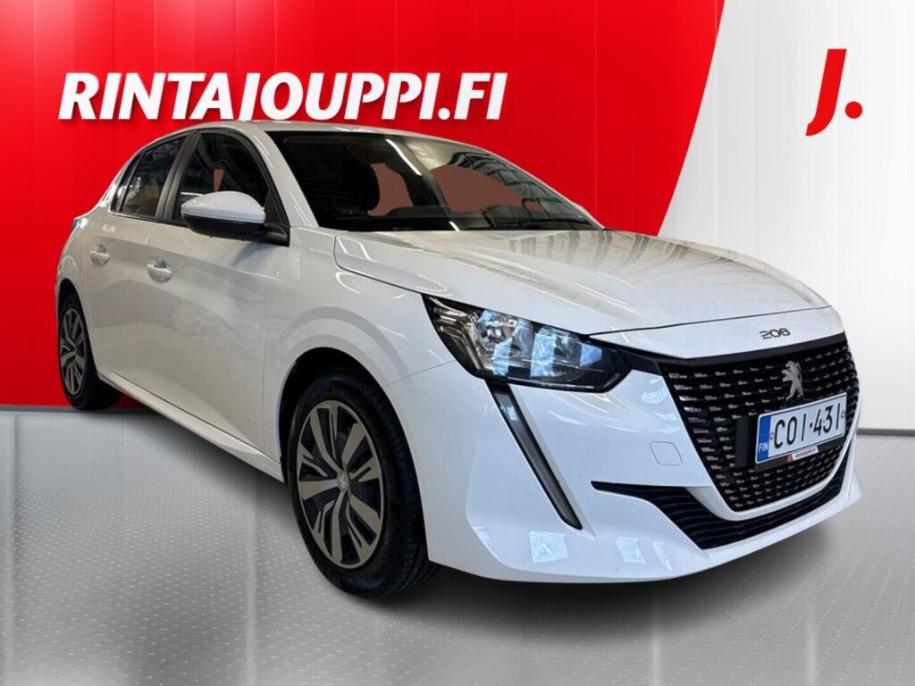 Peugeot 208 2020 Valkoinen