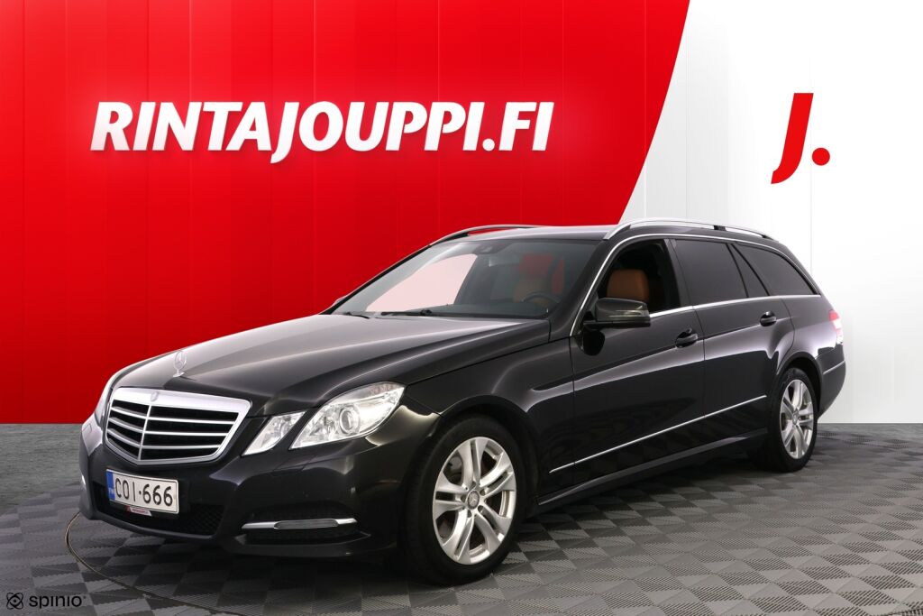 Mercedes-Benz E 2013 Musta