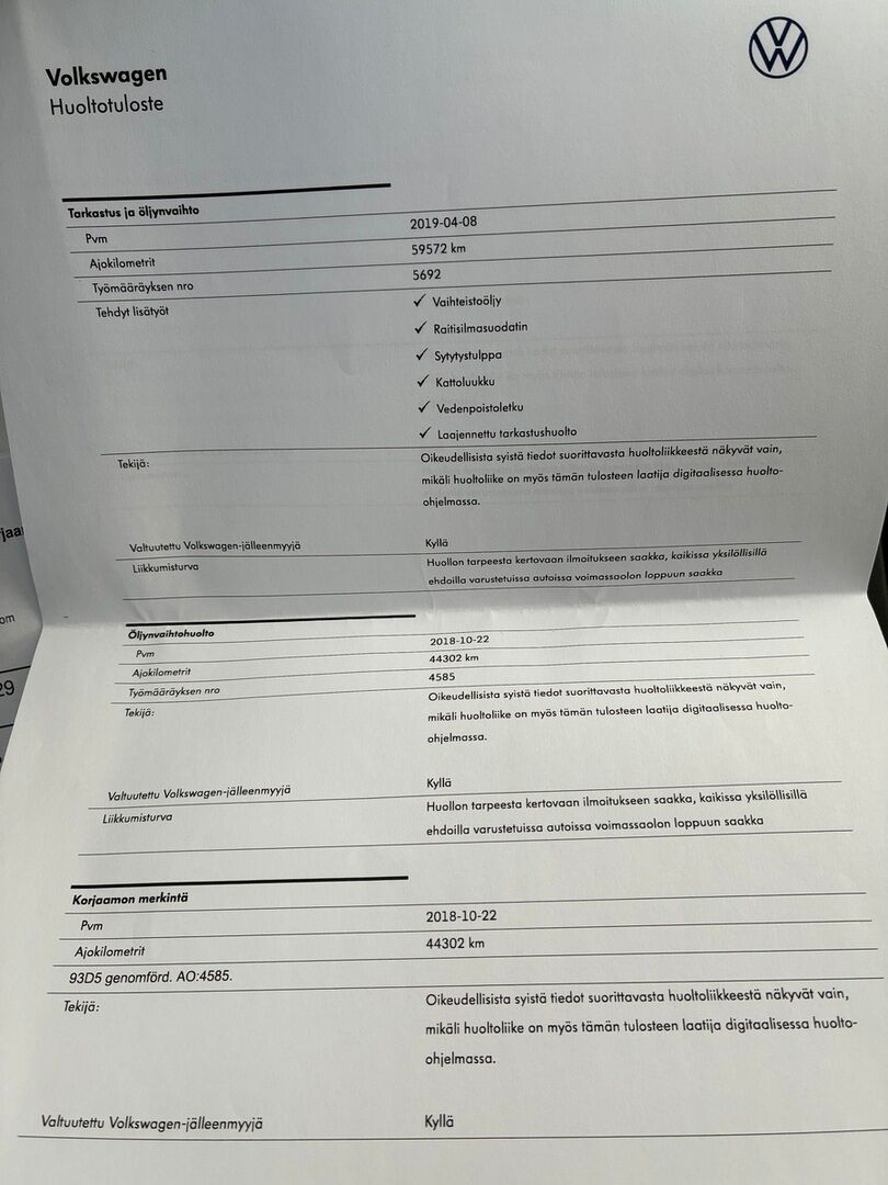 Volkswagen Passat 2017 Valkoinen