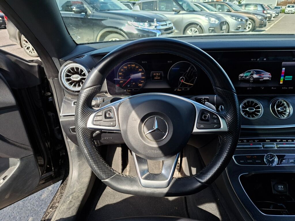 Mercedes-Benz E 2017 Musta